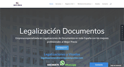 Desktop Screenshot of legalizaciones.net